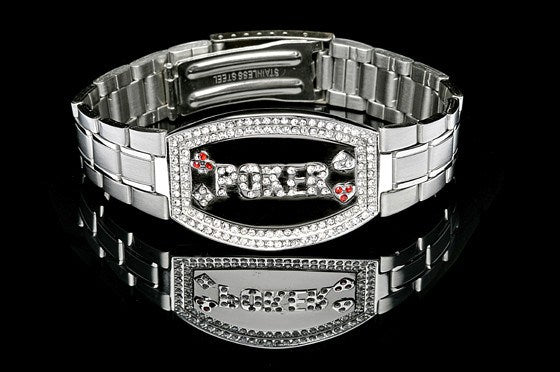 Custom poker bracelet discount