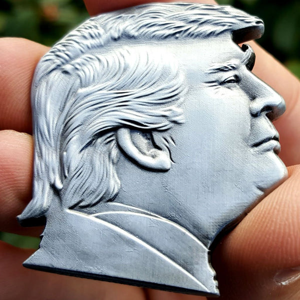 Trump Head Poker Card Guard