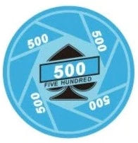 $500 Turbo Ceramic 10 Gram Poker Chips