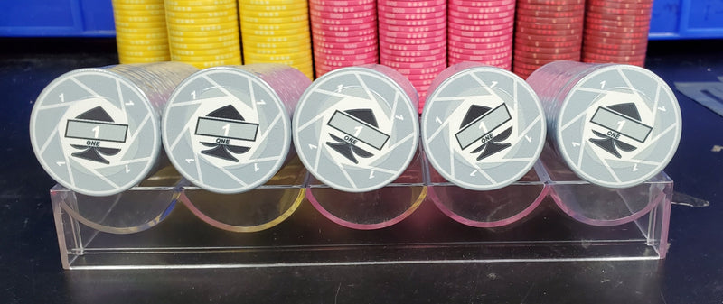 $1 Turbo Ceramic 10 Gram Poker Chips