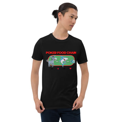 Poker Food Chain Short-Sleeve Unisex T-Shirt