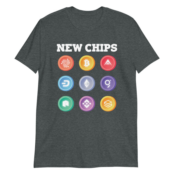 New Crypto Poker Chips Release T-Shirt