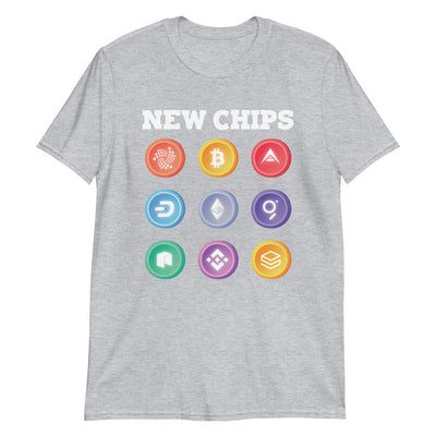 New Crypto Poker Chips Release T-Shirt