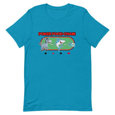 Poker Food Chain Unisex T-Shirt