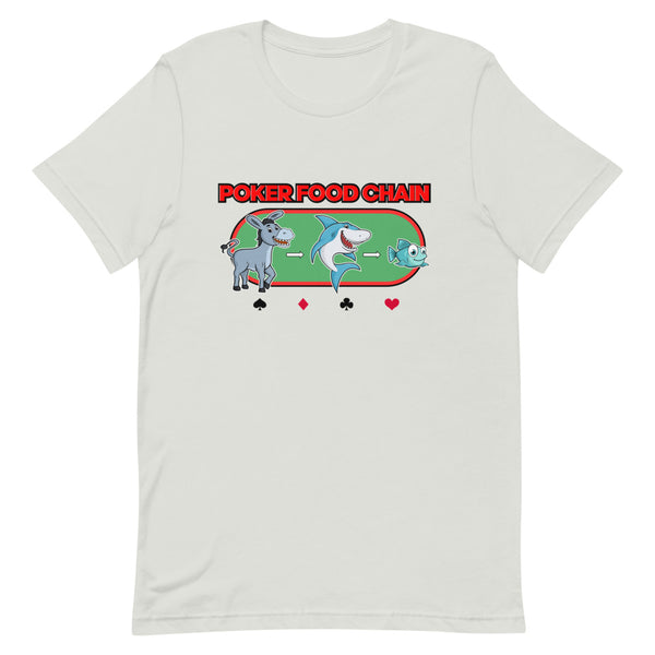 Poker Food Chain Unisex T-Shirt