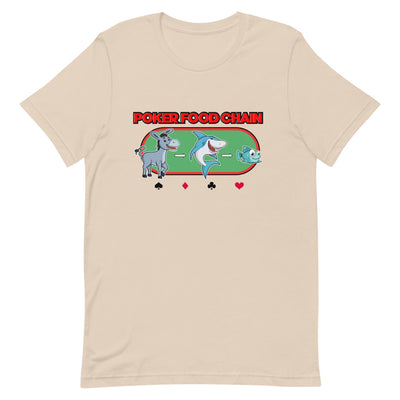 Poker Food Chain Unisex T-Shirt