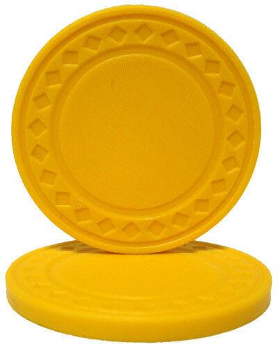 Yellow Super Diamond 8.5 Gram - 100 Poker Chips